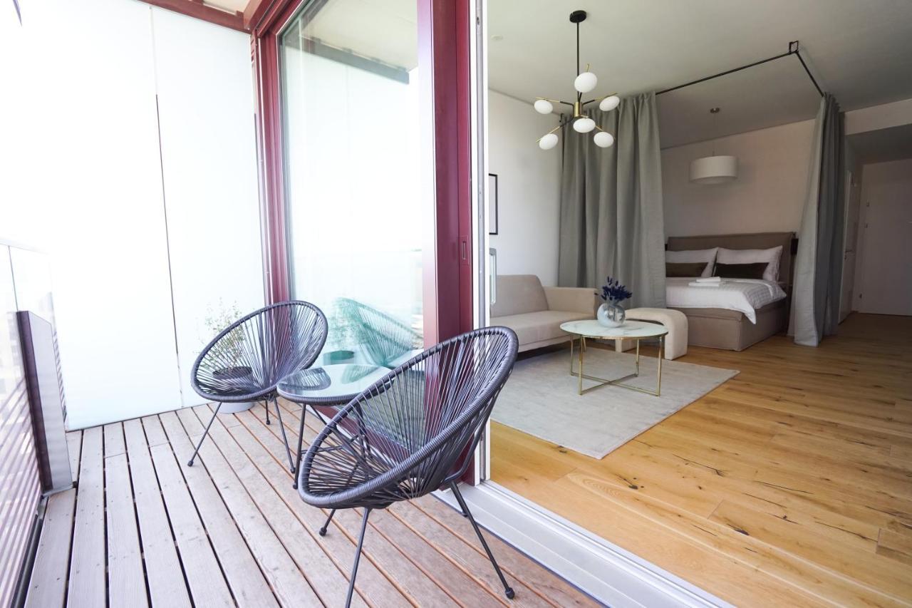 Boutique Studio With Terrace And Pool Wien Exterior foto