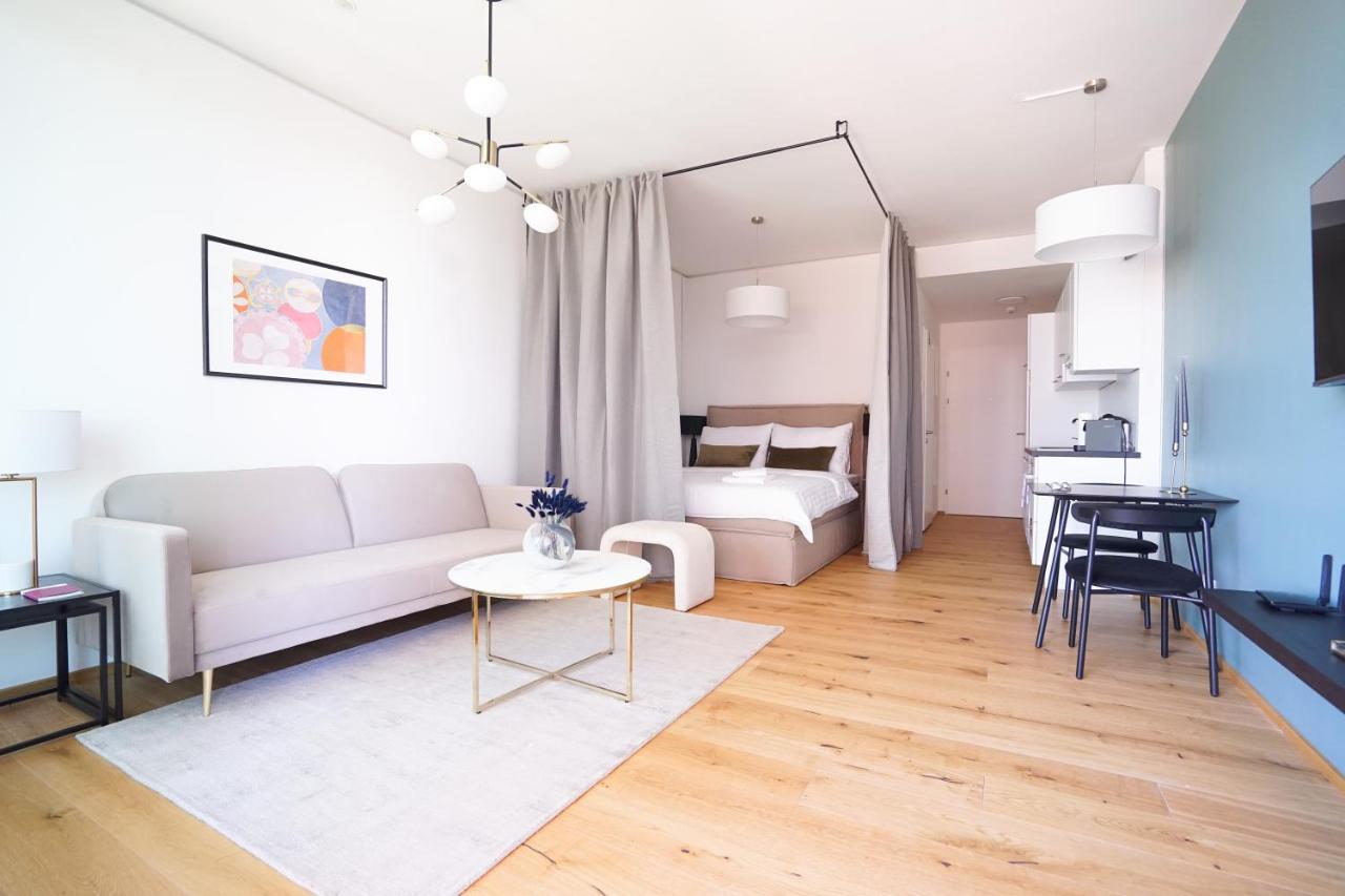 Boutique Studio With Terrace And Pool Wien Exterior foto